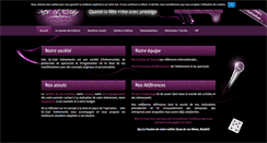 Desktop Screenshot of ines-st-clair-evenements.com
